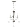 Livex Lighting Laurel 3 - Light Chandelier in  Brushed Nickel - 2 of 4