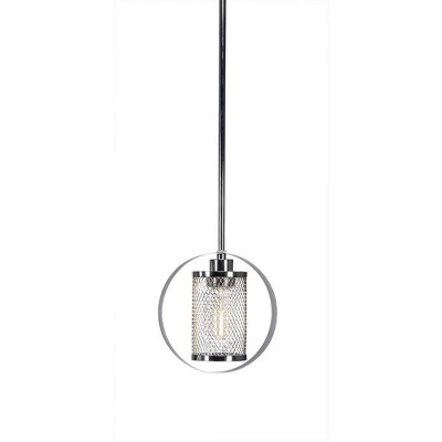 Toltec Lighting Infinity 1 - Light Pendant in  Chrome