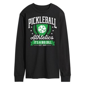 Men's - Instant Message - Pickleball Athletics Big Dill Long Sleeve Graphic T-Shirt - 1 of 4