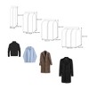 Unique Bargains Garment Bags Clothes Cover Bags - 2 of 4