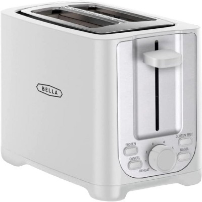 Toaster with Auto Shut Off - Extra Wide Slots & Removable Crumb Tray and Cancel