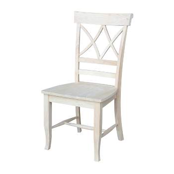 Set of 2 Lacy Dining Chair - Unfinished - International Concepts