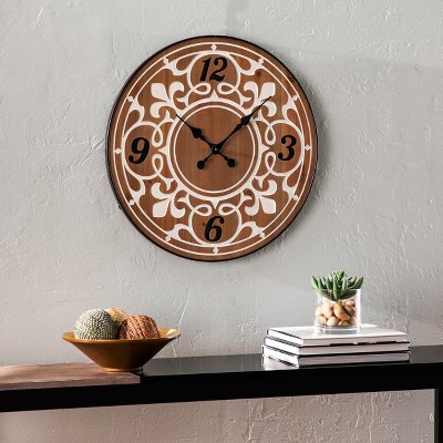 SEI Aprille Round Wall Clock