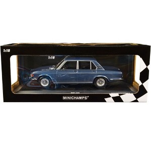 1968 BMW 2500 Blue Metallic Limited Edition to 504 pieces Worldwide 1/18 Diecast Model Car by Minichamps - 1 of 3
