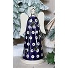 Blue Rose Polish Pottery L034 Manufaktura Small Angel Luminary - 4 of 4