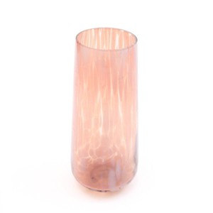 ChicFurnit Decorative Vases Elegant Flower Vase Jarron Florero Glass Vase Tabletop Vase Modern Vase for Living Room Decor, Brown, 5.5"*5.5"*12" - 1 of 4