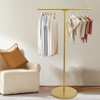 YIYIBYUS Height Adjustable Clothing Rack, Freestanding Metal Clothes Garment Rack for Closet Organizer - 3 of 4
