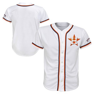 all white astros jersey