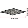Allegra K Women's Animal Print Leopard Rhombus Neck Scarves Neckerchief - 3 of 4