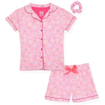Just Love Pajamas for Girls Snug-Fit Cotton Kids' PJ Set (Purple - Cheetah,  Girls 14-16 Years) 