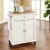 Compact Wood Top Kitchen Cart - Crosley - 2 of 4