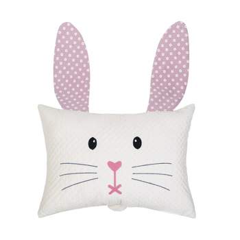 C&F Home 13" x 18" Flap Ears Bunny Girl Decorative Throw Pillow