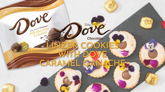 Dove Promises Milk Chocolate &#38; Caramel Candies - 7.61oz, 2 of 10, play video