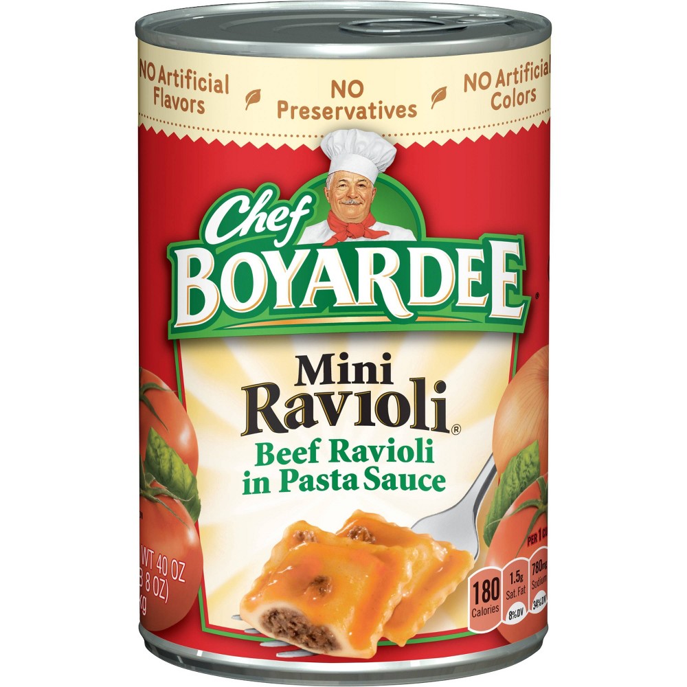 UPC 064144043101 product image for Chef Boyardee Mini Ravioli - 40oz | upcitemdb.com