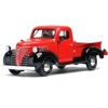 1941 Plymouth Pickup Red 1/24 Diecast Model Car by Motormax - 2 of 3