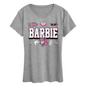 Women's - Barbie - Barbie Jersey Short Sleeve Graphic T-Shirt - 1 of 4