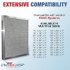 LifeSupplyUSA Aluminum Electrostatic Air Filter Replacement Washable Air PurifierA/C Filter for Central HVAC MERV 8 Long-Lasting - 2 of 4