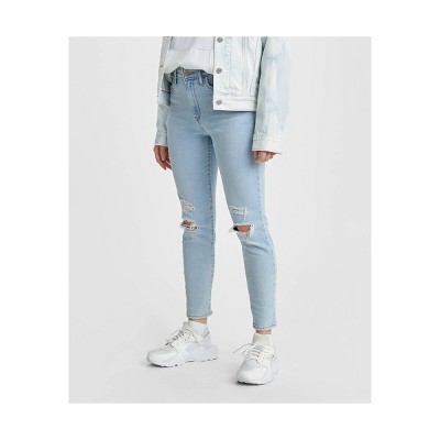 levi's womens high waisted skinny jeans