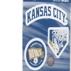 MLB Kansas City Royals Sticker Decal - 3pk - 4 of 4
