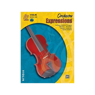 Alfred Orchestra Expressions Book One Student Edition Violin Book & CD 1