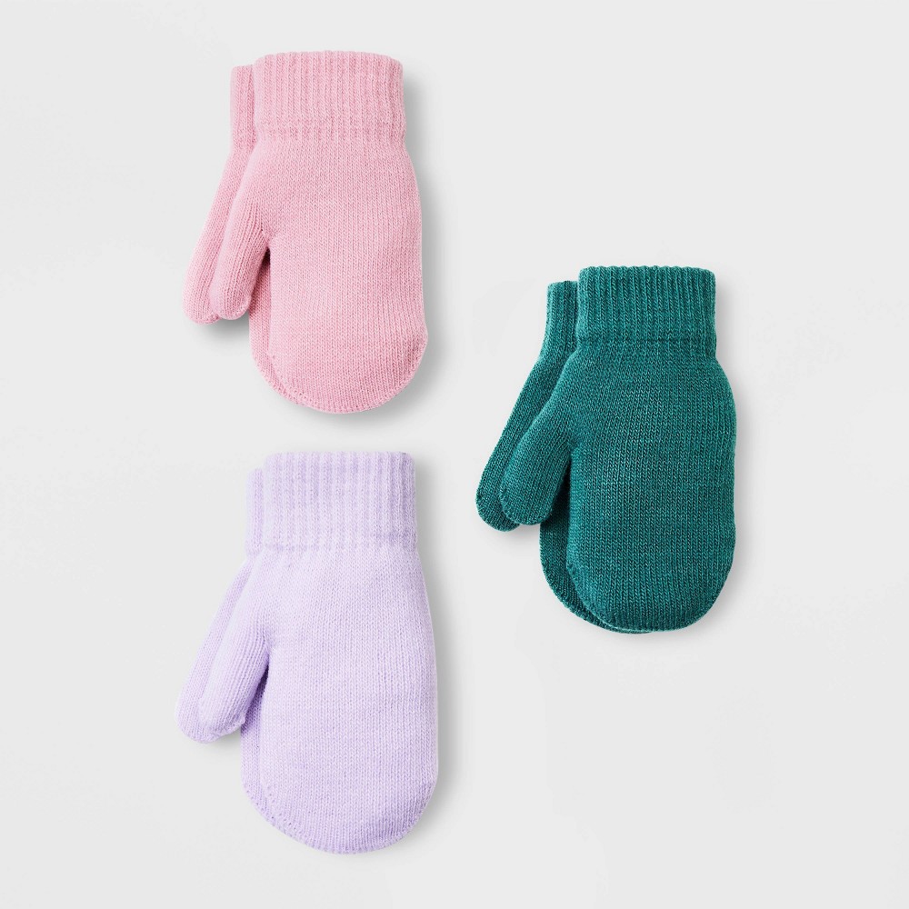 Toddler Mittens - Cat & Jack Rose Pink One Size