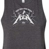 Women's Barbie Country Metal Ken Graphic Racerback Tank - Heather Charcoal - Medium - 2 of 3