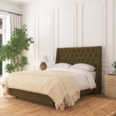 Gilford Wingback Bed in Linen - Threshold™