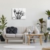 Stupell Industries Modern Tulip Blossom Abstract Monochrome Silhouette Photography, 24" x 30" - 2 of 4