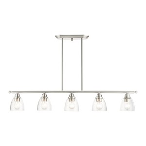 Livex Lighting Montgomery 5 - Light Chandelier in  Brushed Nickel - 1 of 1