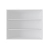 Wall Shelf 30" H, 3 Shelves, White - 3 of 4