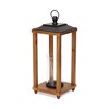 Cheung's Vivora Wood & Metal Open Side Lantern - Small - 3 of 4