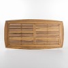 Christopher Knight Home Stephanie Outdoor 71" Slatted Design Acacia Wood 6 Seater Dining Table - 4 of 4