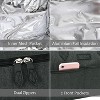Women's Fashionable Small Lunch Bag with Leather Handle, Kids Insulated Leakproof Lunch Cooler Tote, Reusable Lunch Box - Tirrinia - 4 of 4
