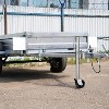 1500 lbs Trailer Jack with Dual Wheel, Heavy Duty Swivel Boat Trailer Jack, 13" Lift, Bolt-on Trailer Tongue Jack for RV Boat - 2 of 4
