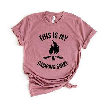 Simply Sage Market Women's This Is My Camping Shirt Short Sleeve Graphic Tee