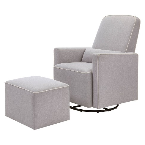 Davinci Olive Glider And Ottoman Gray cream Target