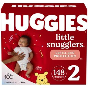 Huggies Little Snugglers Diapers Huge Pack - Size 2 (148ct)