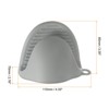 Unique Bargains Heat Resistant Kitchen Utensil Sets Silicone Oven Mitts 4 Pcs - 2 of 4