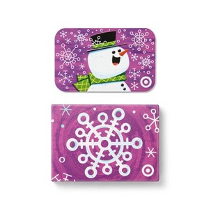 Snowflake Snowman Target Gift Card + Free Gift Box - 1 of 3