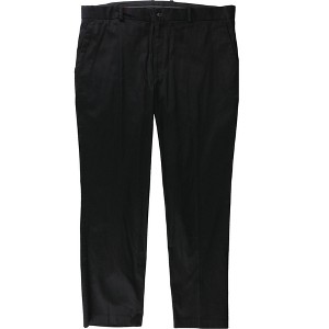 Alfani Mens Big & Tall Flat-Front Sateen Casual Trouser Pants - 1 of 2