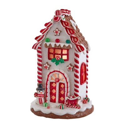 Kurt Adler 8.5 Inch Battery-operated Light Up Gingerbread House With ...