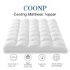 Itopfox King Mattress Topper, Extra Thick Pillowtop, Cooling Plush Mattress Pad Cover with Deep Pocket for Ultimate Comfort - 2 of 4