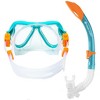 Hawaii- Divers Turtle Snorkel Combo - Turquoise/Orange (ages 4+) - 2 of 4