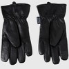 Alpine Swiss Mens Touch Screen Gloves Leather Thermal Lined Phone Texting Gloves - image 2 of 4