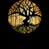 Junior's Design By Humans Druid Tree By EVA3 T-Shirt - 2 of 3