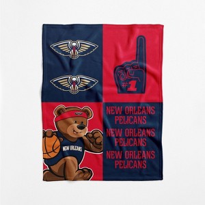 NBA Domino Swaddle Blanket - 1 of 4