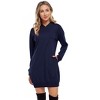 Womens Dresses Long Sleeve V Neck Dress With Pockets for Women - 3 of 4