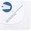 Biloban Spring Spirit Box Spring Cover, Smooth and Elastic Wrap Around, White - image 4 of 4