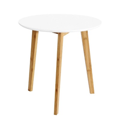Phoenix Mid Century Wood Side Table White Edgemod Target Inventory Checker Brickseek