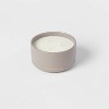 15oz Ceramic Jar 3-Wick Black Label Cedarwood Musk Candle - Threshold™ - image 3 of 4